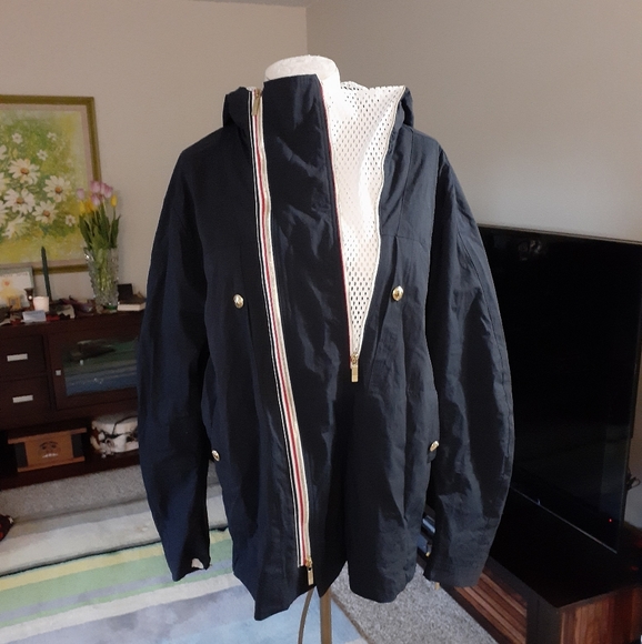 Thom Browne articualted hooded nylon jacket - Picture 2 of 15
